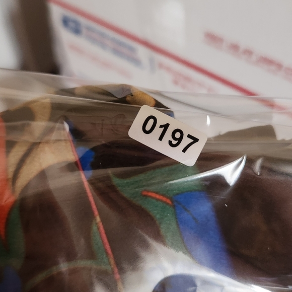 Chic Soul Size 1X Red and Blue Floral Tropical Graphic Bodysuit - Picture 9 of 9